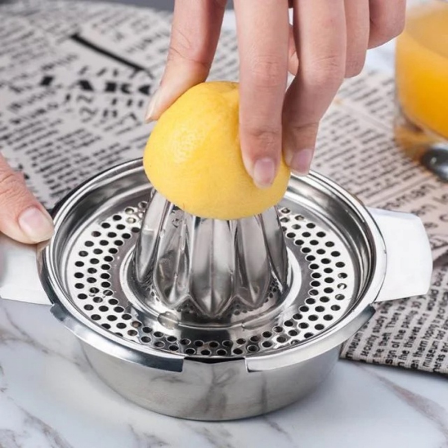 عصارة يدوية من الفولاذ المقاوم - مراجعة Citrus Juicer Bar وسعره