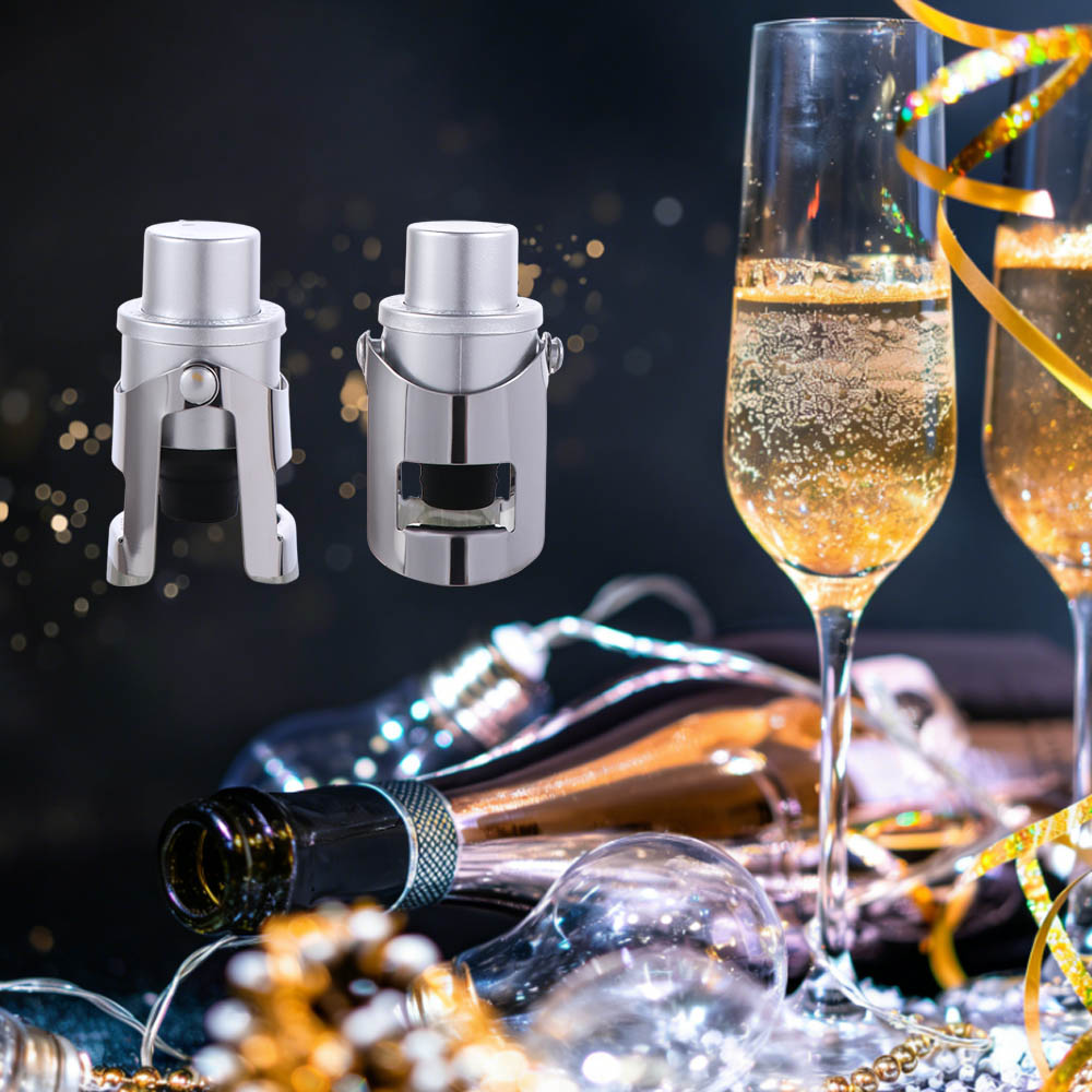 قطعتان من سدادات النبيذ المزود - مراجعة Wine Preservation Pump وسعره