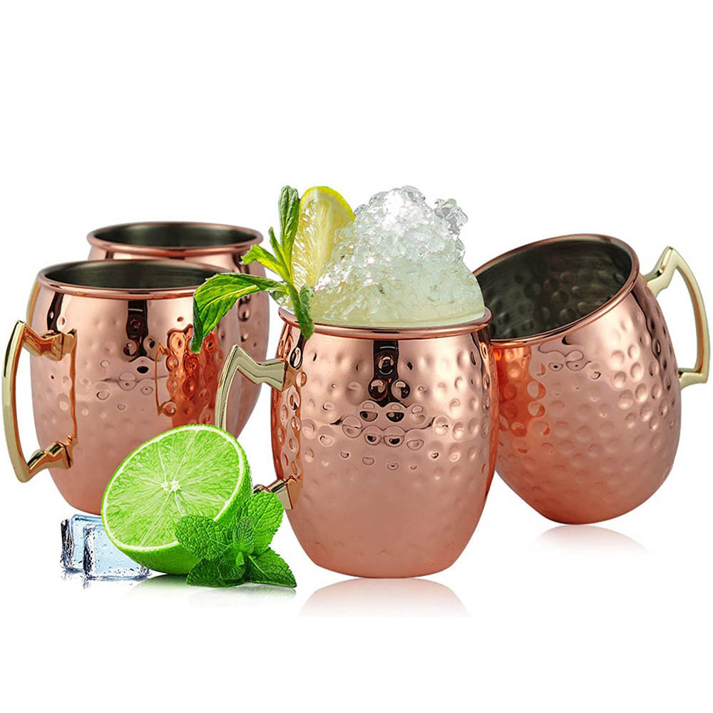 2 قطعة 100% اليدوية 18 أوقية م - مراجعة Mule Copper Mug وسعره