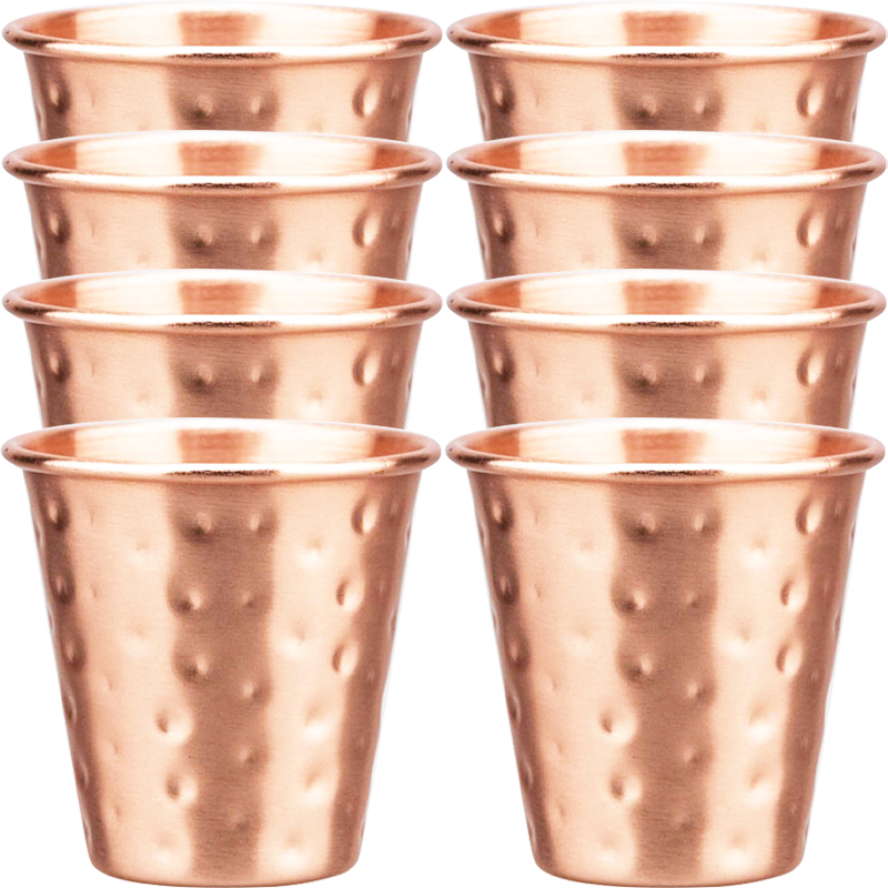 Mule Copper Mug - 6 أو 8 قطع جديدة من