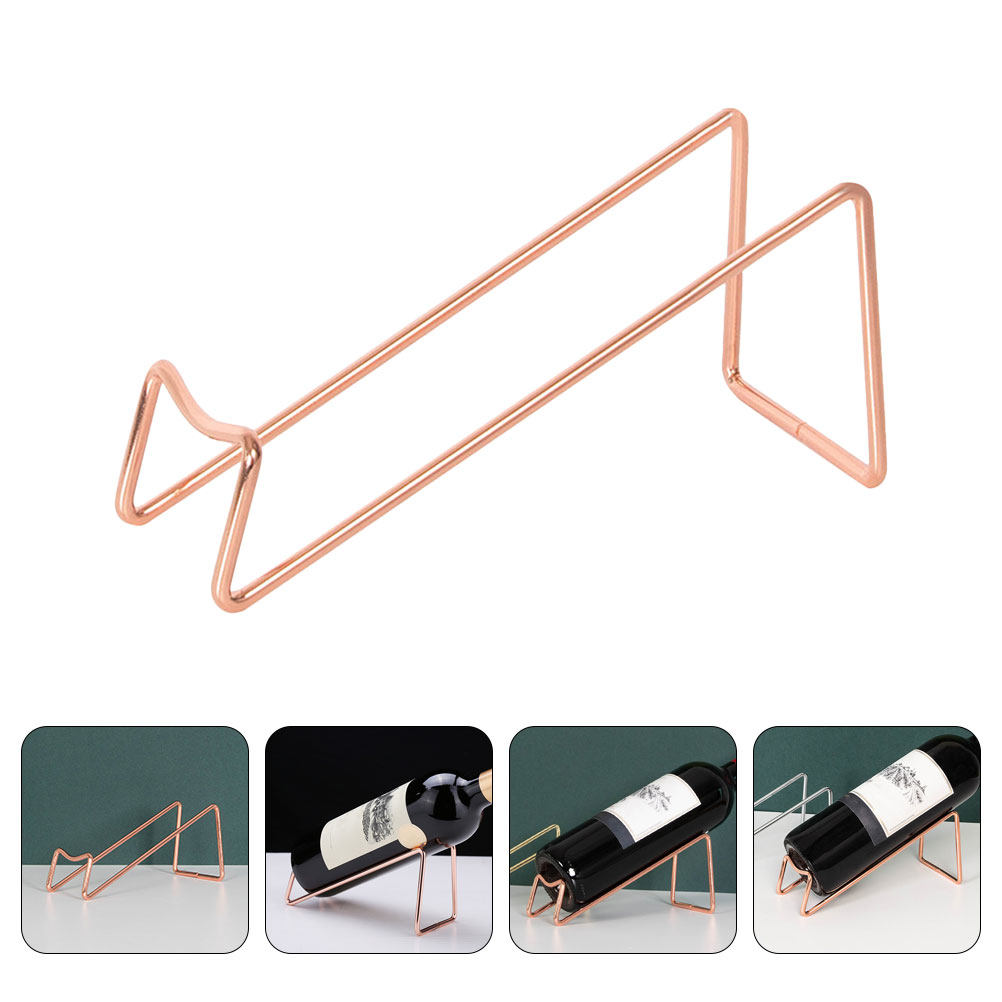 حامل نبيذ حديدي بسيط لعرض زجاج - مراجعة Home Bar Stand وسعره
