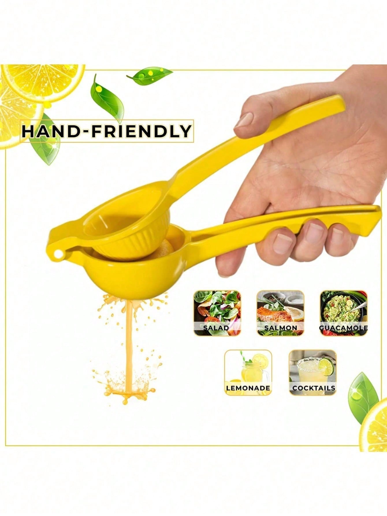 عصارة ليمون يدوية، أداة عصر ال - مراجعة Citrus Juicer Bar وسعره