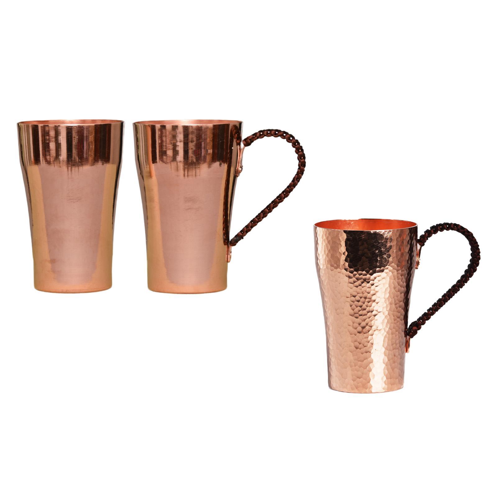 كوب نحاسي نقي سعة 400 مل، مصنو - مراجعة Mule Copper Mug وسعره
