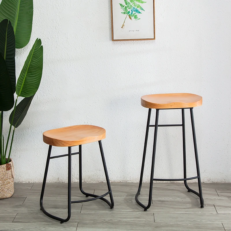كراسي بار حديدية بسيطة وعصرية، - مراجعة Home Bar Stools وسعره