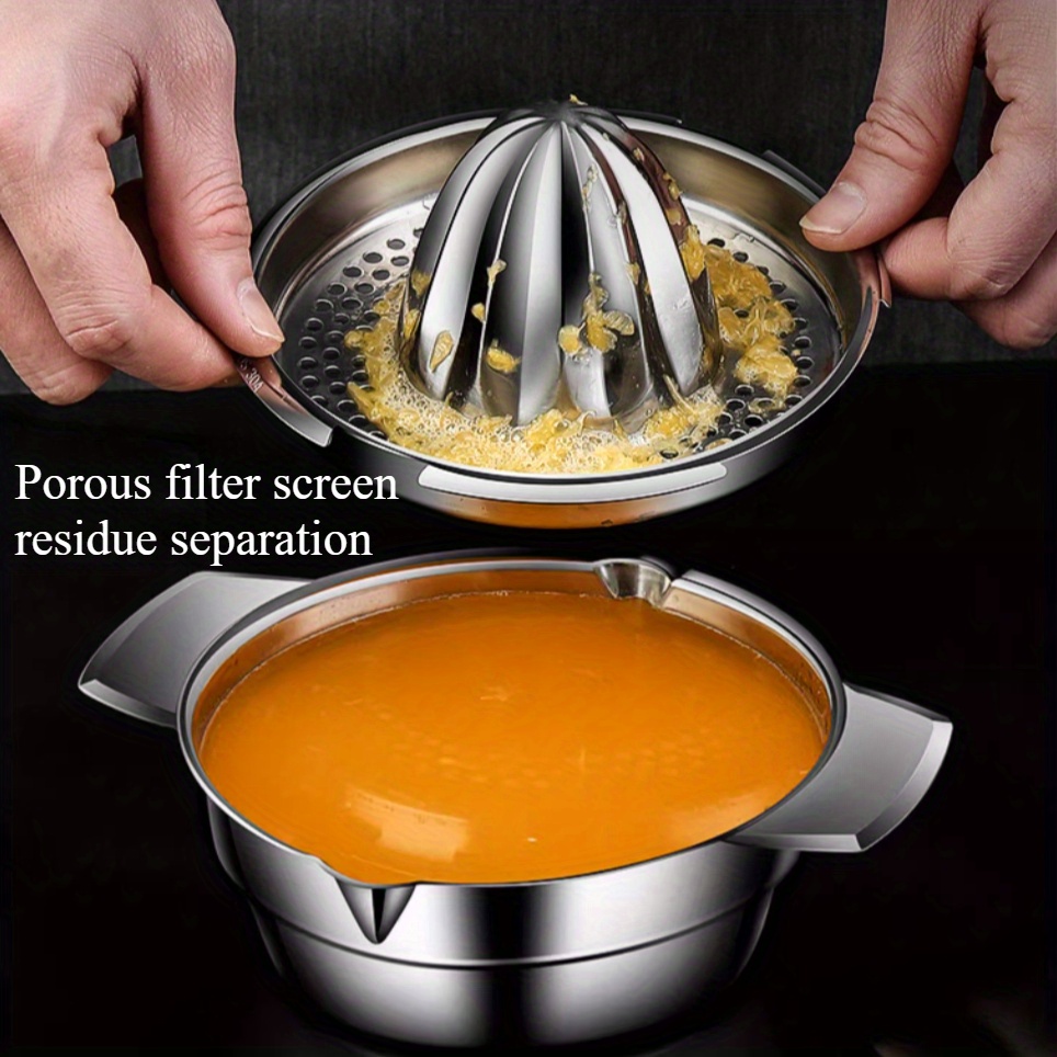عصارة يدوية من الفولاذ المقاوم - مراجعة Citrus Juicer Bar وسعره