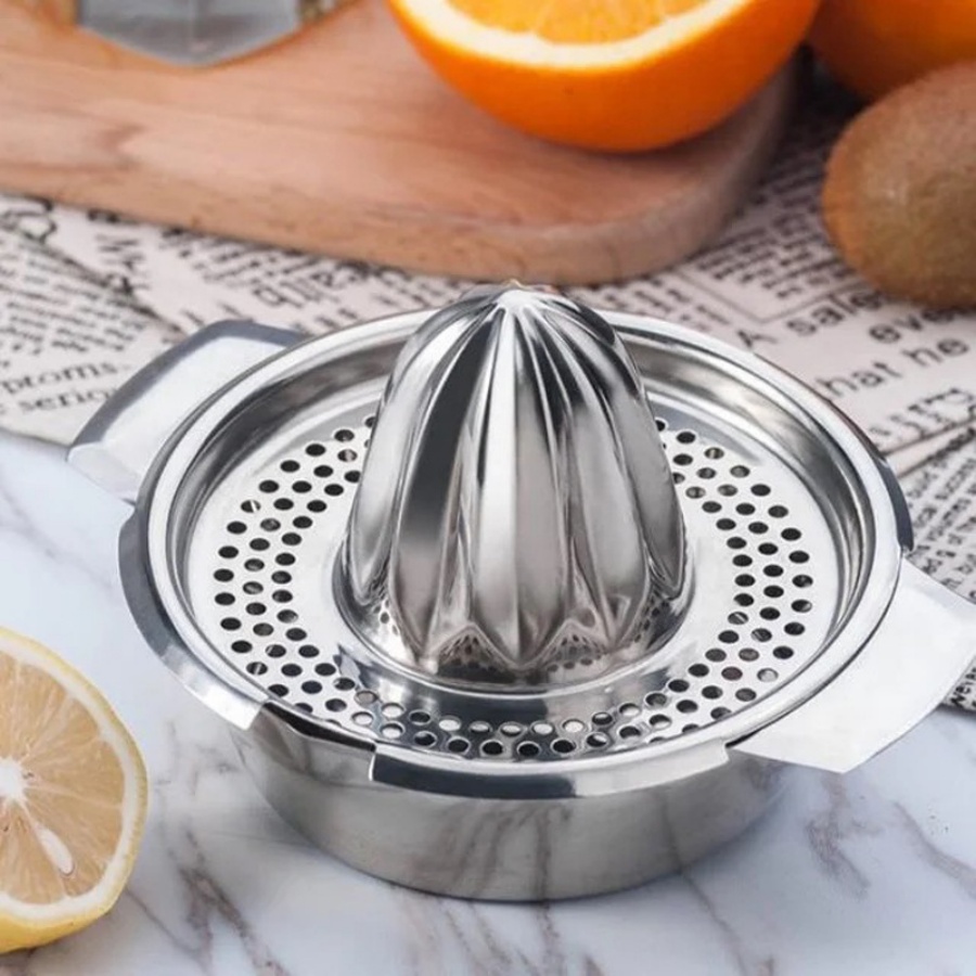 عصارة يدوية من الفولاذ المقاوم - مراجعة Citrus Juicer Bar وسعره