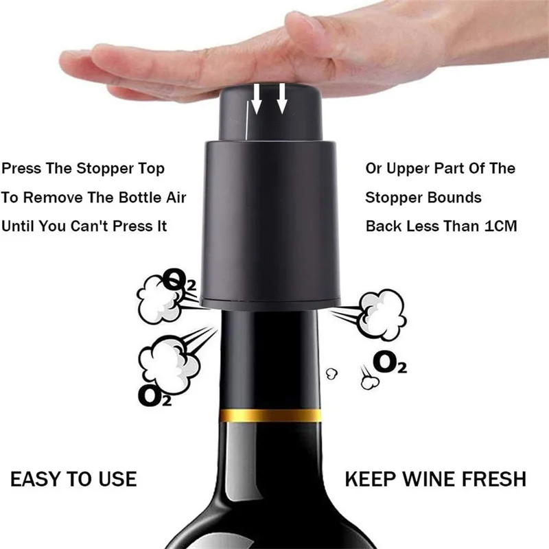 حافظة نبيذ مفرغة مع سجل مقياس  - مراجعة Wine Preservation Pump وسعره