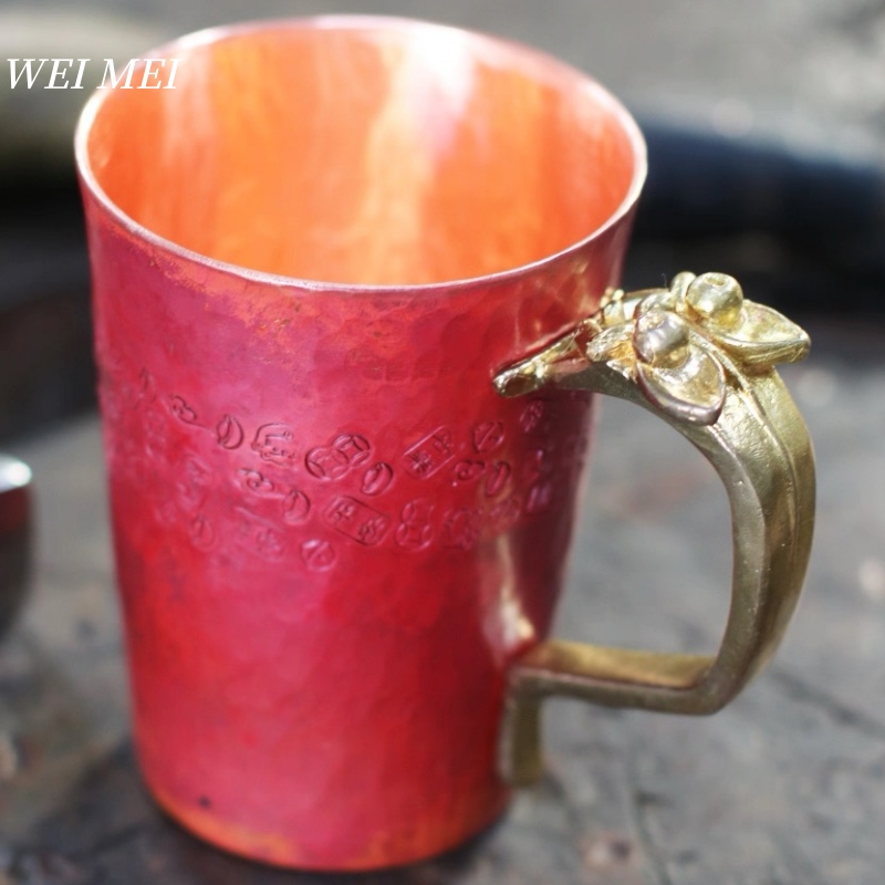 كوب قهوة إفطار نحاسي عتيق مصنو - مراجعة Mule Copper Mug وسعره