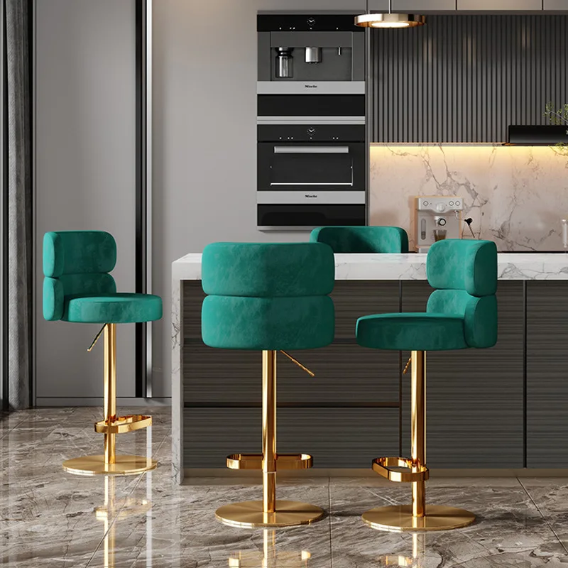 ل الحديثة الفاخرة الفولاذ المق - مراجعة Home Bar Stools وسعره