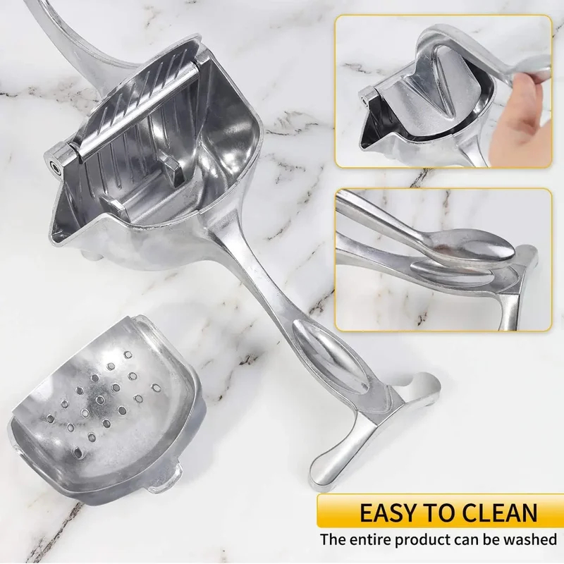 عصارة يدوية من سبائك الألومنيو - مراجعة Citrus Juicer Bar وسعره