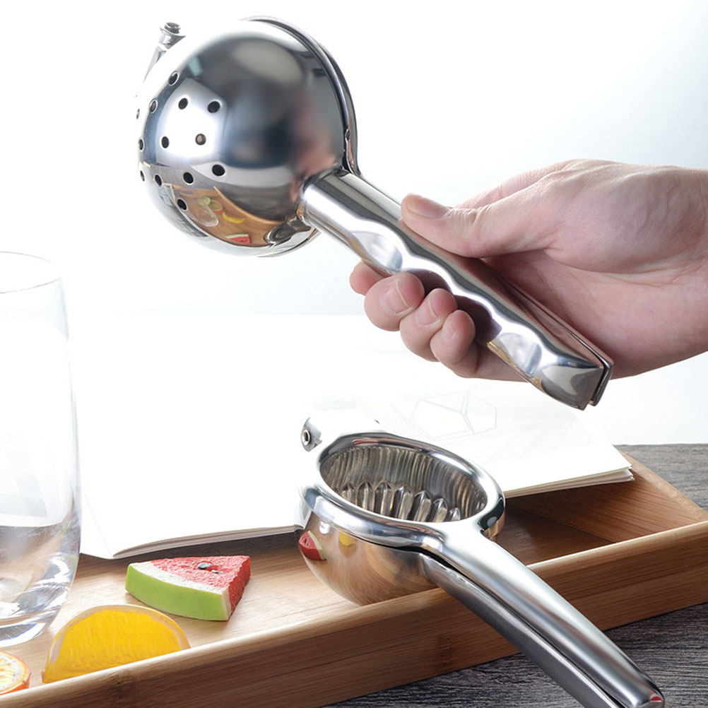 عصارة فواكه يدوية من الفولاذ ا - مراجعة Citrus Juicer Bar وسعره