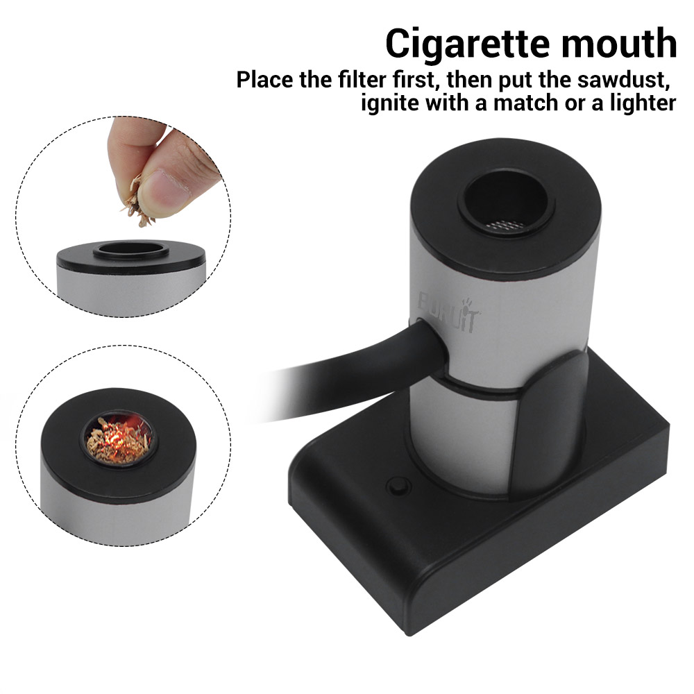 BORUiT SK305 مولد الدخان المحم - مراجعة Smoking Gun Kit وسعره