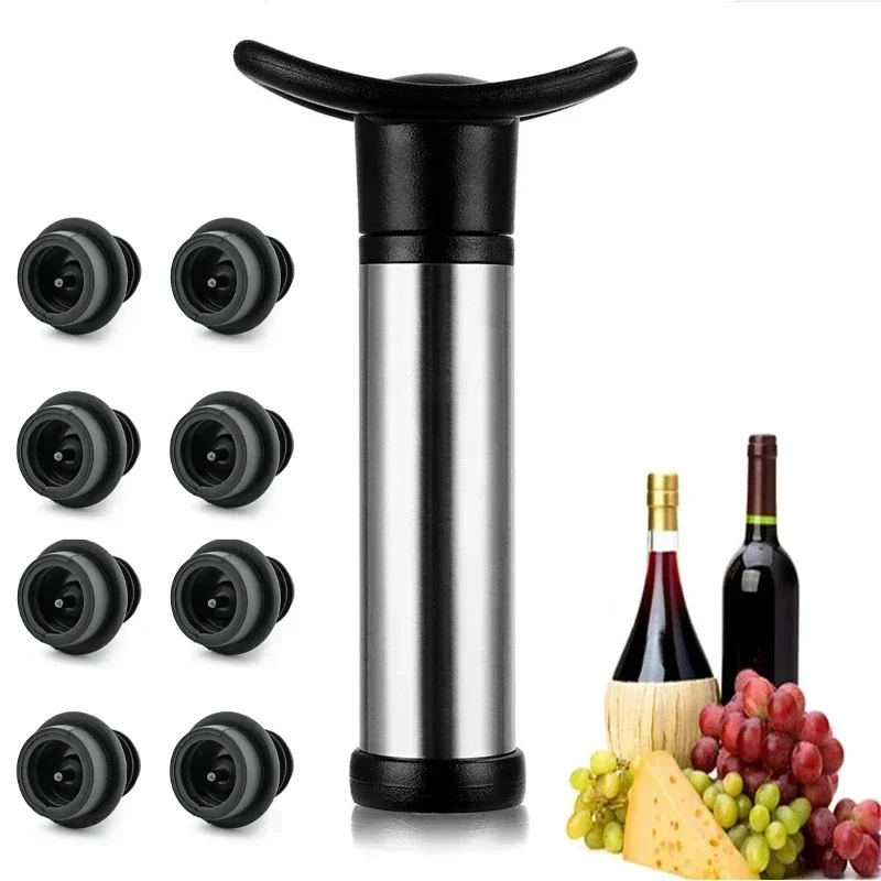 مجموعة مضخة نبيذ فراغية ، فتاح - مراجعة Wine Preservation Pump وسعره