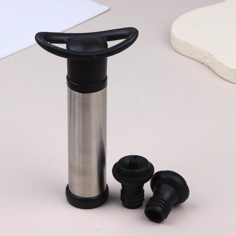 【جميل】مجموعة حافظة النبيذ بمضخ - مراجعة Wine Preservation Pump وسعره