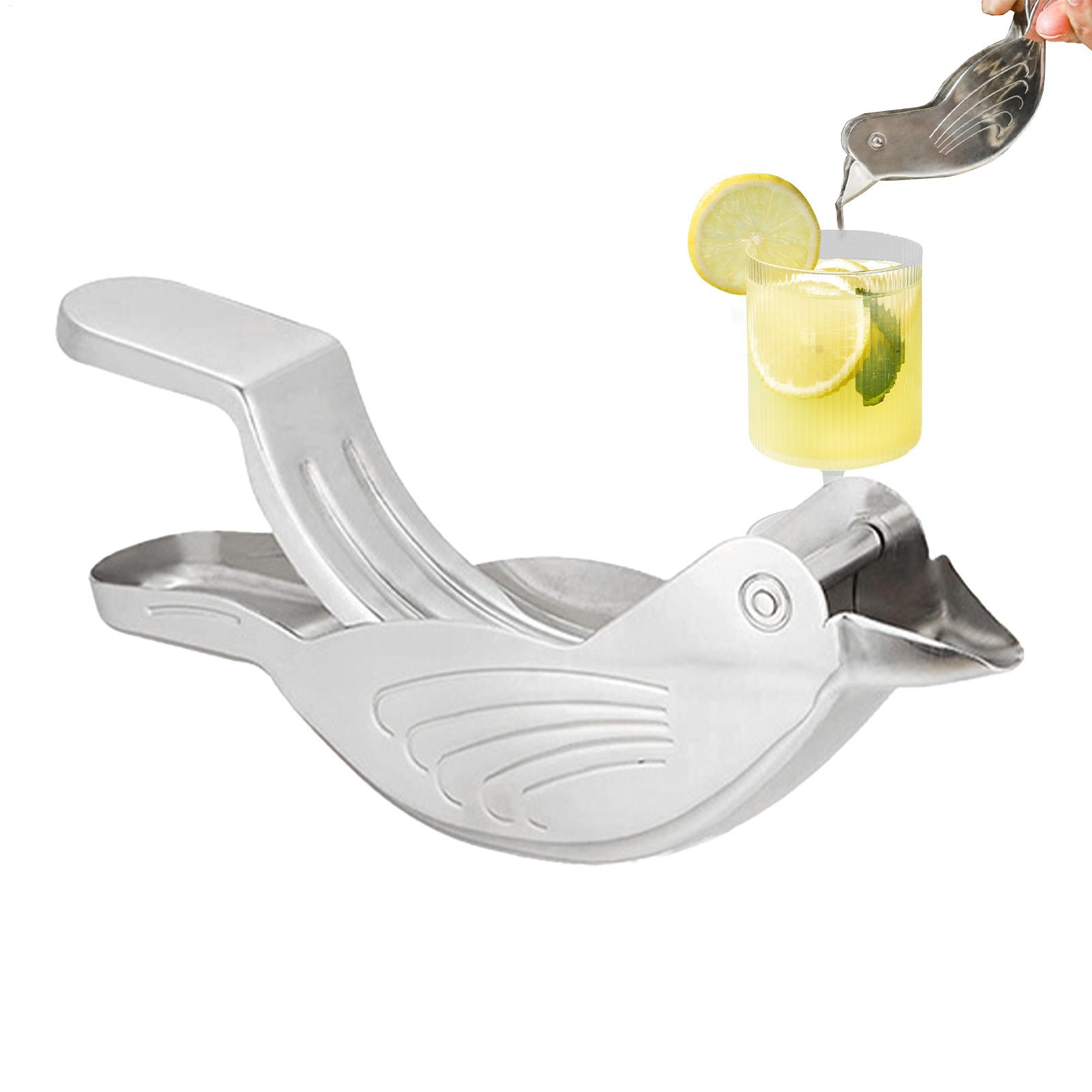 عصارة ليمون على شكل طائر فضي م - مراجعة Citrus Juicer Bar وسعره