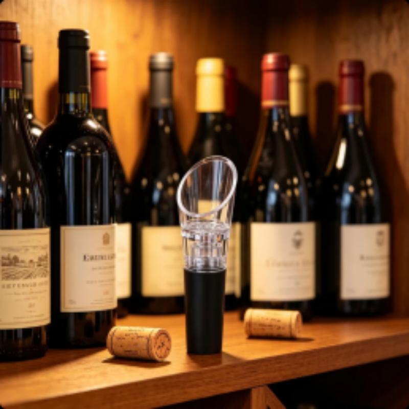 مُرشح هواء للنبيذ مع سدادة تفر - مراجعة Wine Preservation Pump وسعره