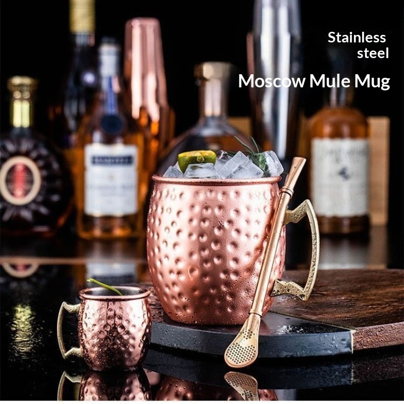 كوب كوكتيل نبيذ سعة 530 مل، أك - مراجعة Mule Copper Mug وسعره