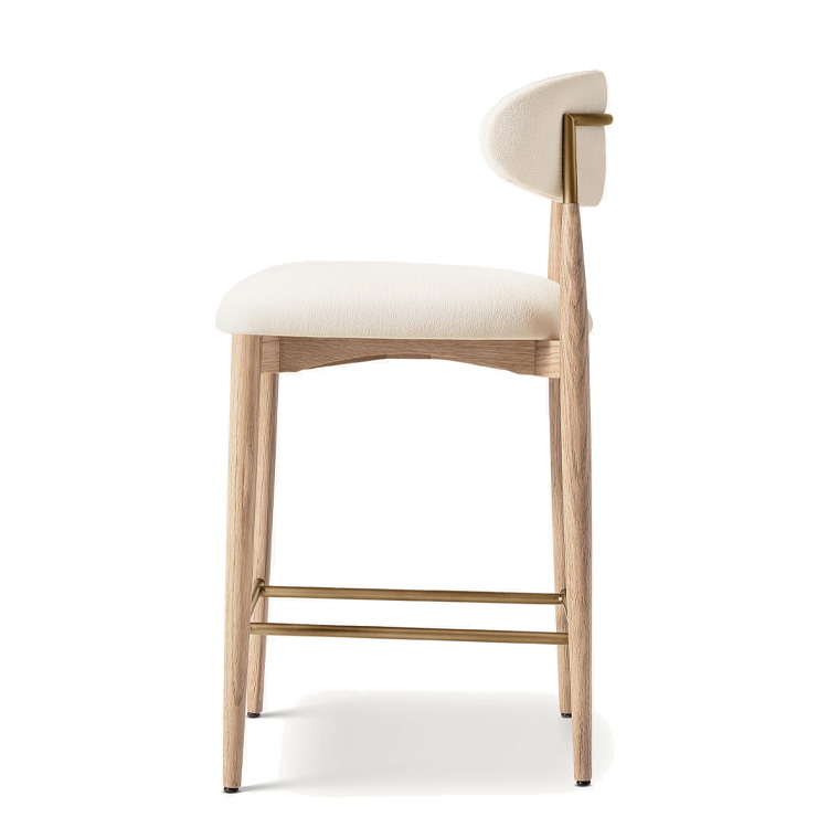 نمط جديد الشمال النسيج الخشب م - مراجعة Home Bar Stools وسعره