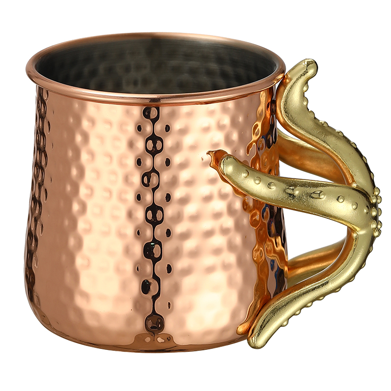 مطروق النحاس مطلي الفولاذ المق - مراجعة Mule Copper Mug وسعره