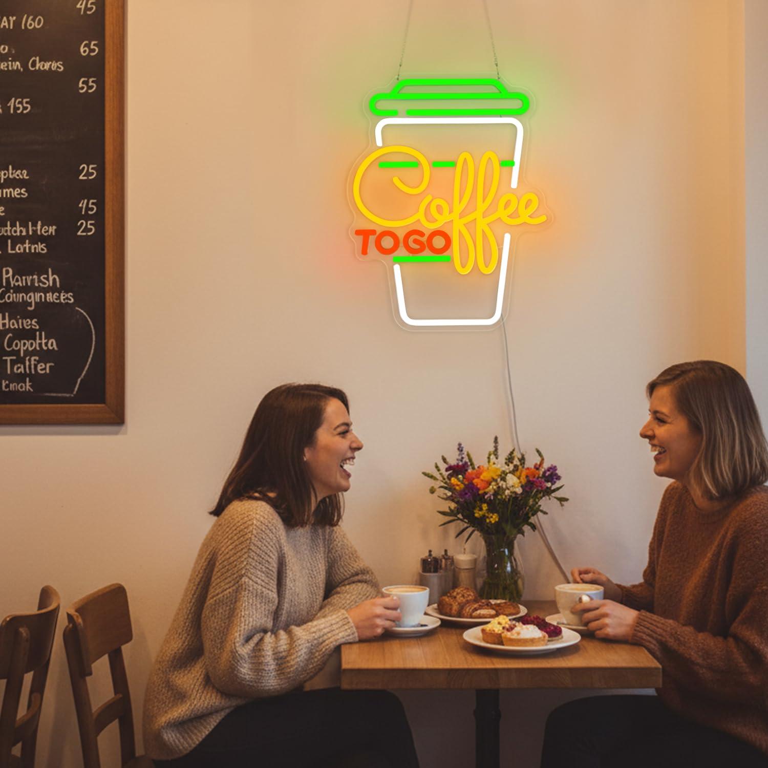 لافتة نيون للقهوة بإضاءة LED ق - مراجعة Home Bar And Restaurant وسعره