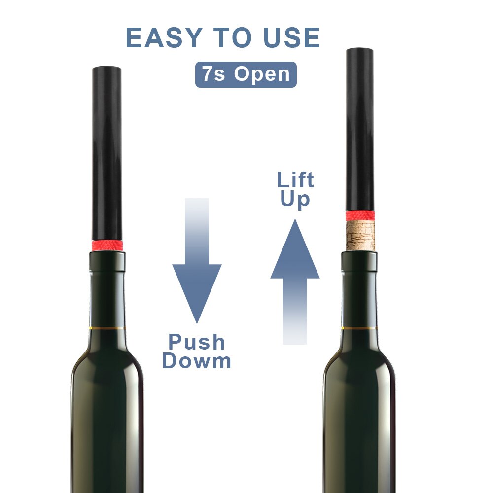 فتاحة زجاجات النبيذ المفتاح ال - مراجعة Wine Preservation Pump وسعره