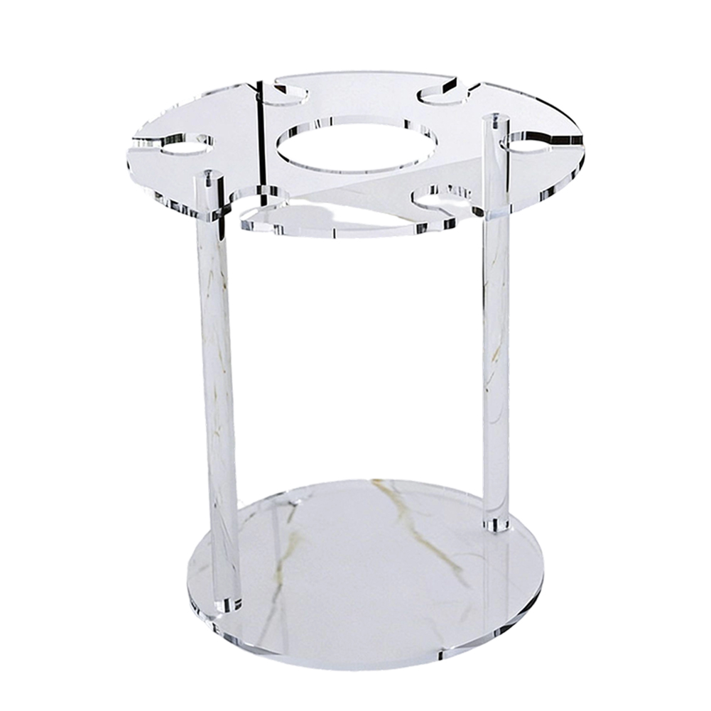 حامل أكواب نبيذ شفاف بسعة 6 أك - مراجعة Home Bar Stand وسعره