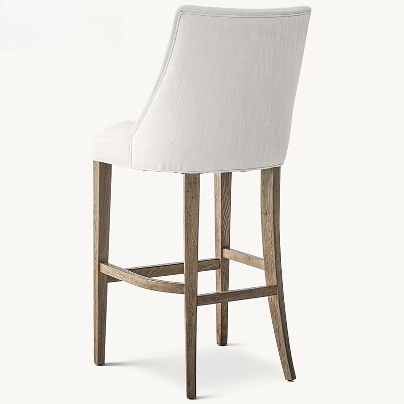 كرسي بار فاخر من الخشب الصلب،  - مراجعة Home Bar Stools وسعره