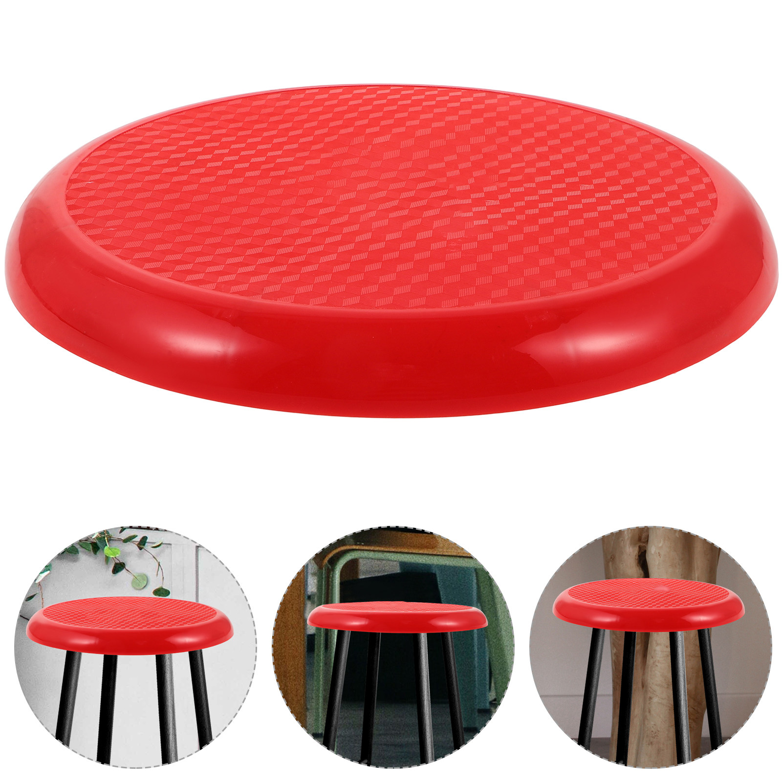 غطاء مقعد دائري بلاستيكي بديل  - مراجعة Home Bar Stools وسعره