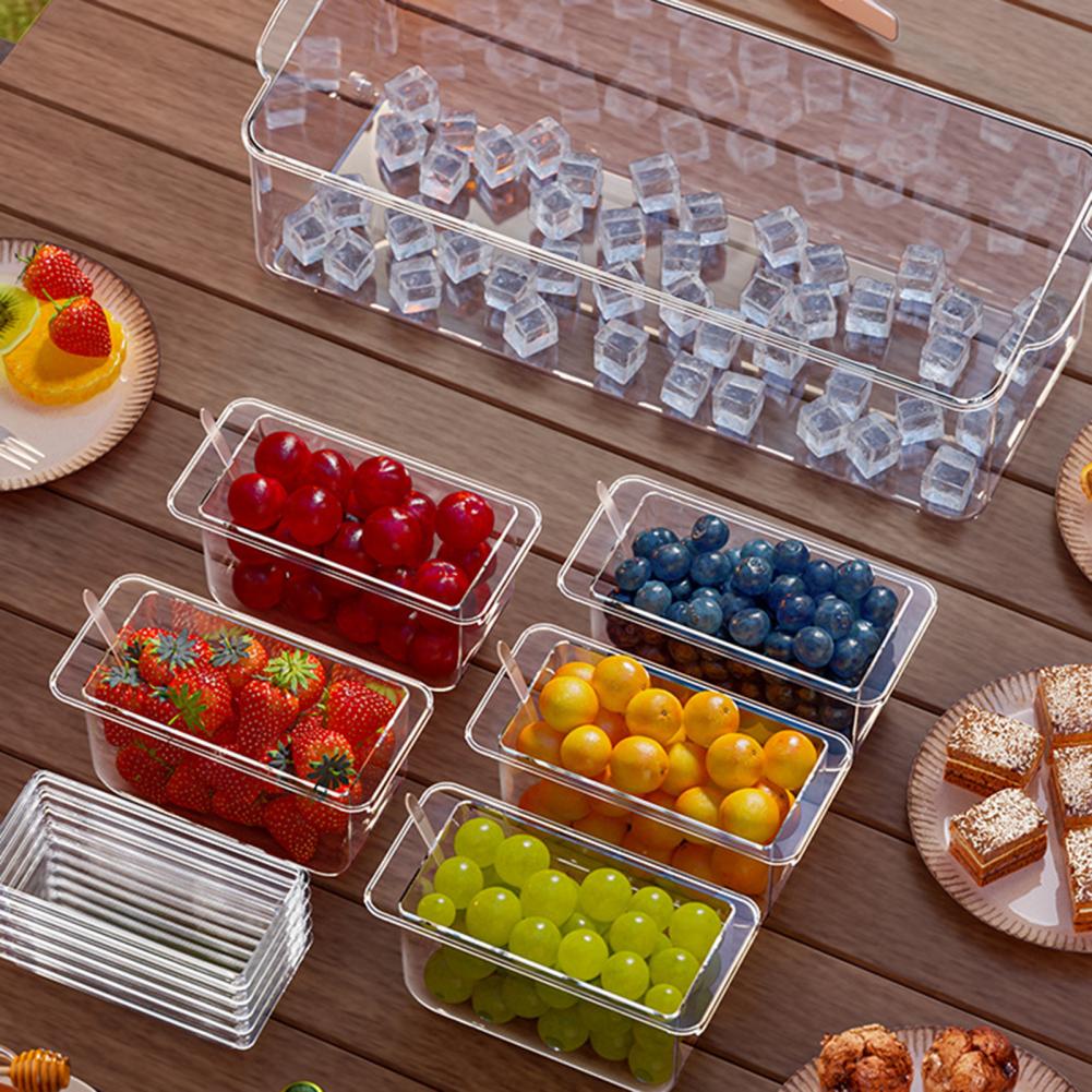 طقم تقديم تاكو بار 2026 للحفلا - مراجعة Garnish Tray Set وسعره