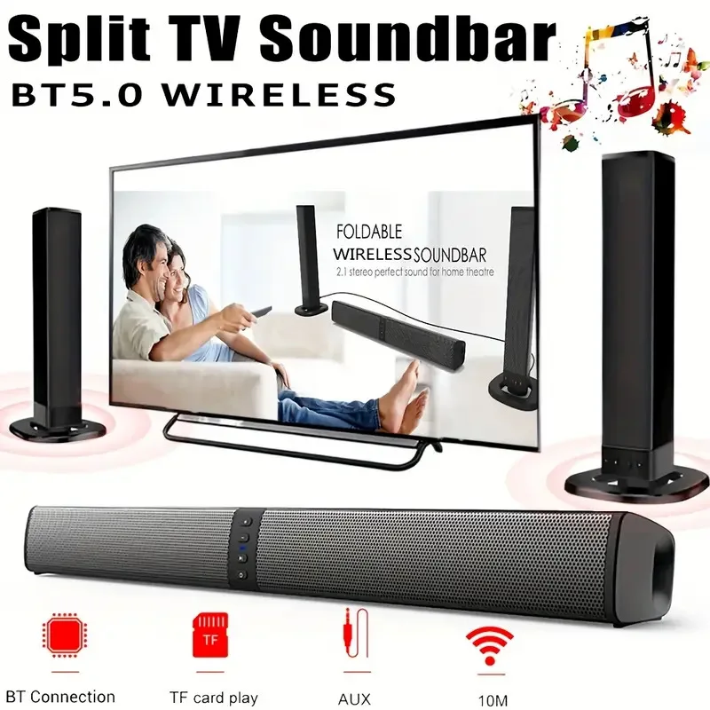 سماعة لاسلكية تعمل بالبلوتوث T - مراجعة Home Bar And Theater وسعره