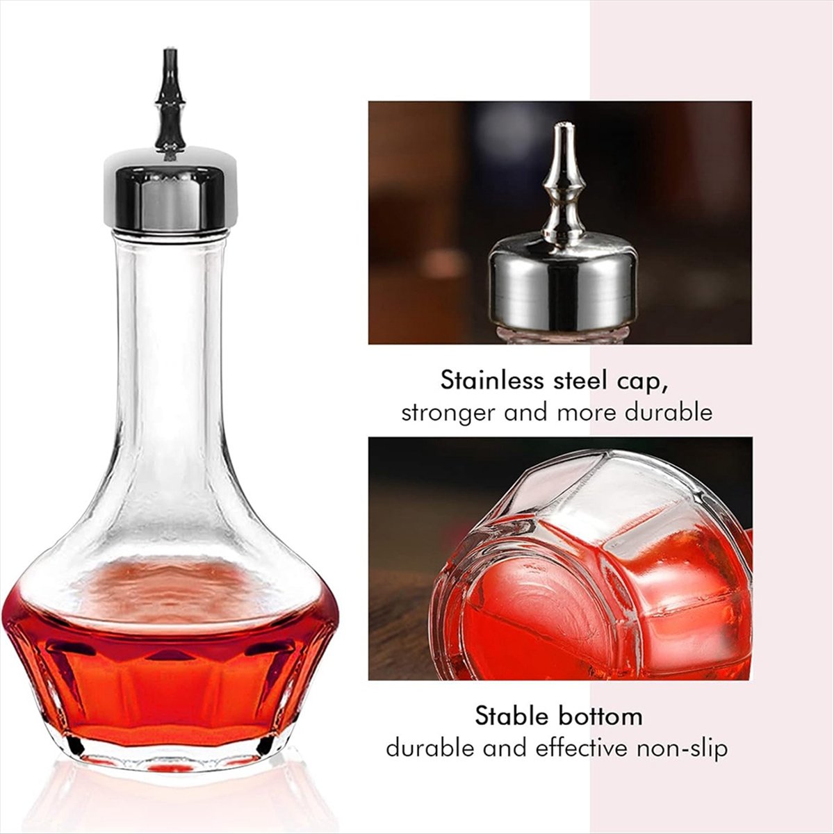 مجموعة زجاجات بيترز من ريست، 6 - مراجعة Bitters Bottle Set وسعره